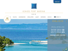Tablet Screenshot of port-marina-hotel.com